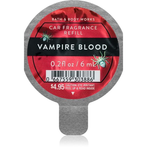 Bath & Body Works Bath & Body Works Vampire Blood dišava za avto nadomestno polnilo 6 ml