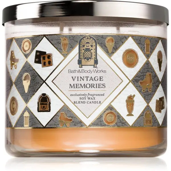 Bath & Body Works Bath & Body Works Vintage Memories dišeča sveča 411 ml