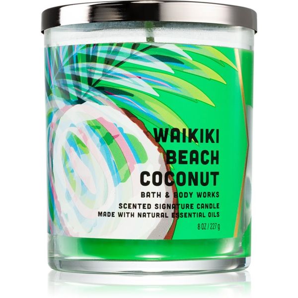 Bath & Body Works Bath & Body Works Waikiki Beach Coconut dišeča sveča 227 g