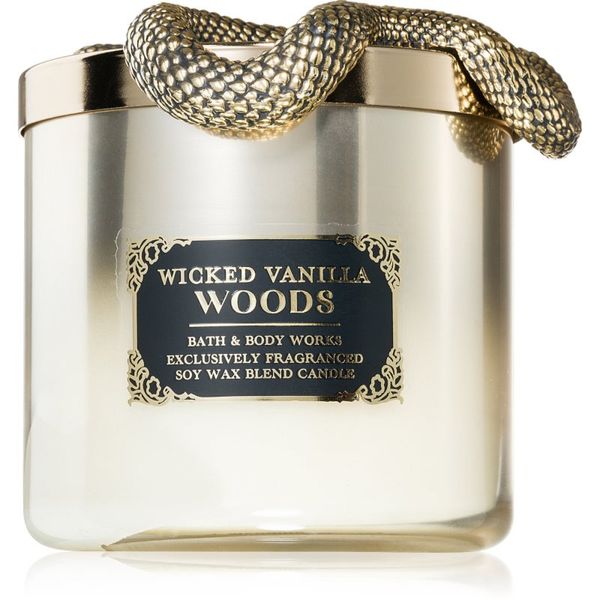 Bath & Body Works Bath & Body Works Wicked Vanilla Woods dišeča sveča 411 g