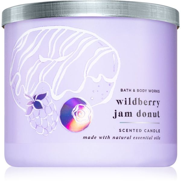 Bath & Body Works Bath & Body Works Wildberry Jam Donut dišeča sveča 411 g