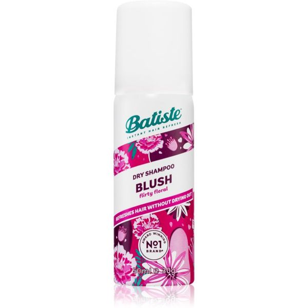 Batiste Batiste Blush Flirty Floral suhi šampon potovalno pakiranje 50 ml