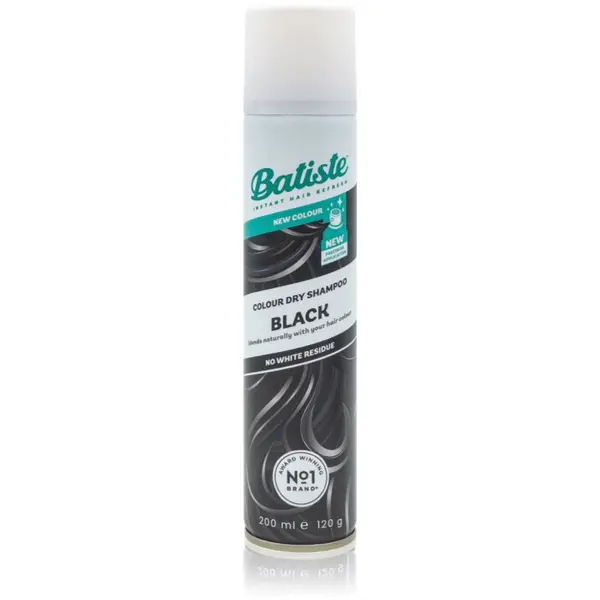Batiste Batiste Colour Dry Shampoo Black suhi šampon za temne lase 200 ml