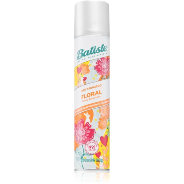 Batiste Batiste Floral Lively Blossoms suhi šampon za vse tipe las 200 ml