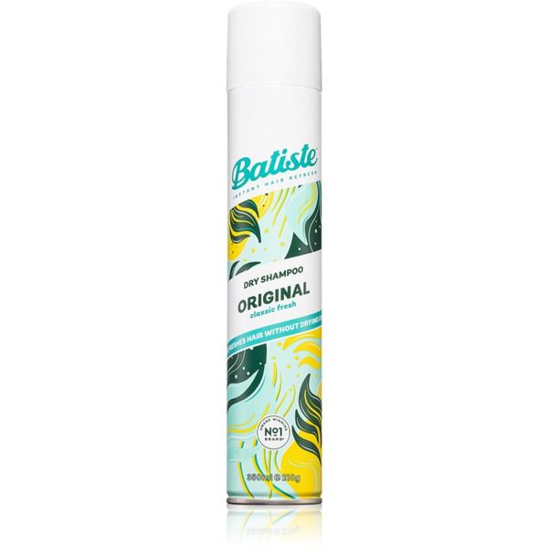 Batiste Batiste Original suhi šampon za absorbcijo odvečnega sebuma in za osvežitev las 350 ml