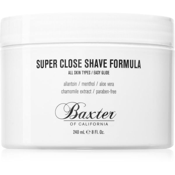 Baxter of California Baxter of California Super Close Shave krema za britje 240 ml