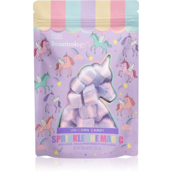 Baylis & Harding Baylis & Harding Beauticology Unicorn šumeča kocka za kopel dišave Unicorn Candy 200 g