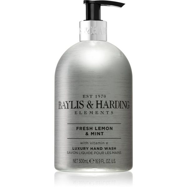 Baylis & Harding Baylis & Harding Elements Fresh Lemon & Mint tekoče milo za roke 500 ml