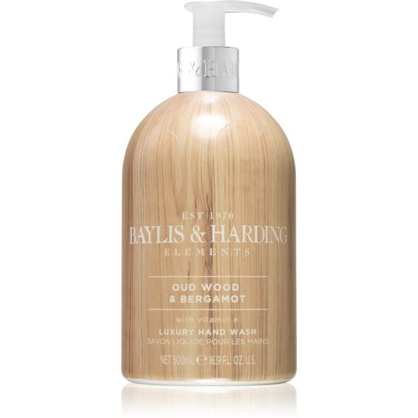 Baylis & Harding Baylis & Harding Elements Oud Wood & Bergamot tekoče milo za roke 500 ml