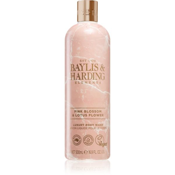 Baylis & Harding Baylis & Harding Elements Pink Blossom & Lotus Flower luksuzni gel za prhanje 500 ml