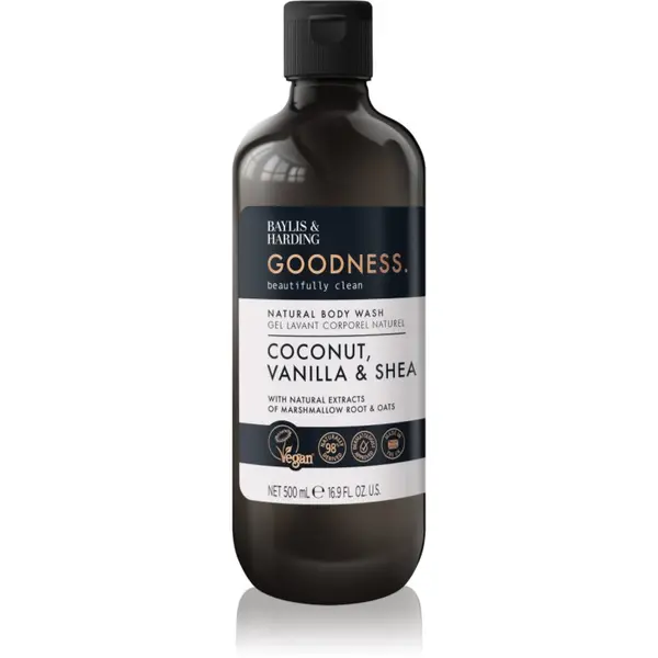 Baylis & Harding Baylis & Harding Goodness Coconut, Vanilla & Shea naravni gel za prhanje 500 ml