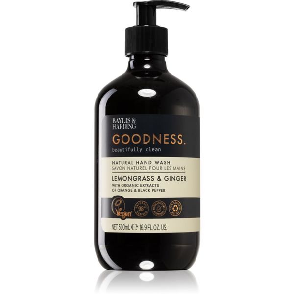 Baylis & Harding Baylis & Harding Goodness Lemongrass & Ginger naravno tekoče milo za roke 500 ml