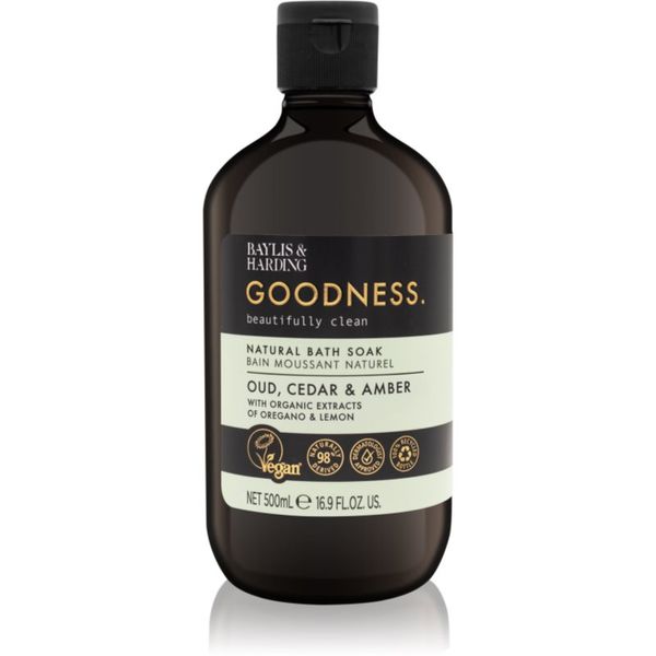 Baylis & Harding Baylis & Harding Goodness Oud, Cedar & Amber pena za kopel 500 ml