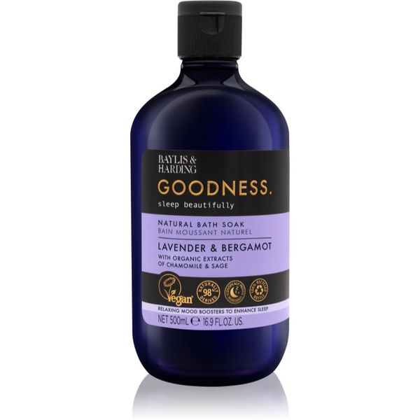 Baylis & Harding Baylis & Harding Goodness Sleep Beautifully pena za kopel za miren spanec Lavender & Bergamot 500 ml