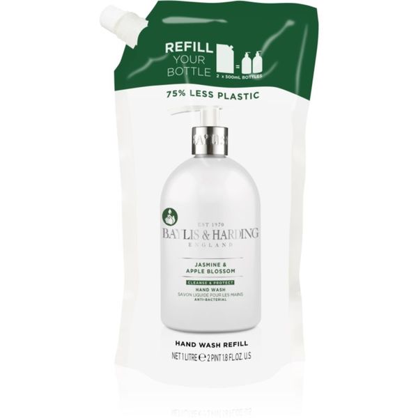 Baylis & Harding Baylis & Harding Jasmine & Apple Blossom tekoče milo za roke nadomestno polnilo 1000 ml