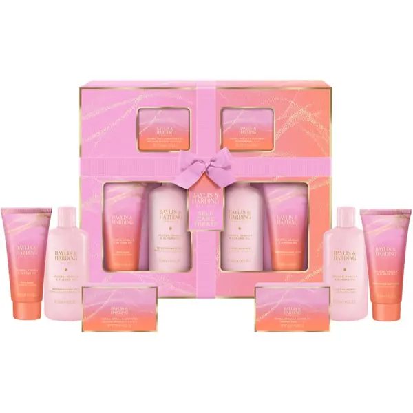 Baylis & Harding Baylis & Harding Jojoba, Vanilla & Almond Oil darilni set za telo