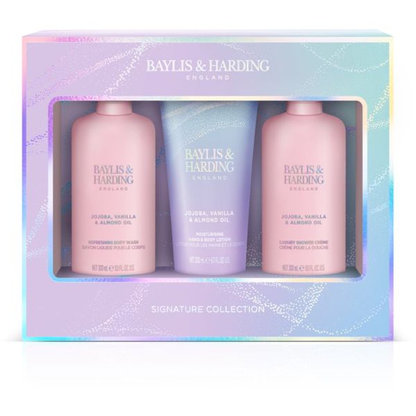 Baylis & Harding Baylis & Harding Jojoba, Vanilla & Almond Oil darilni set (za ženske) z mandljevim oljem