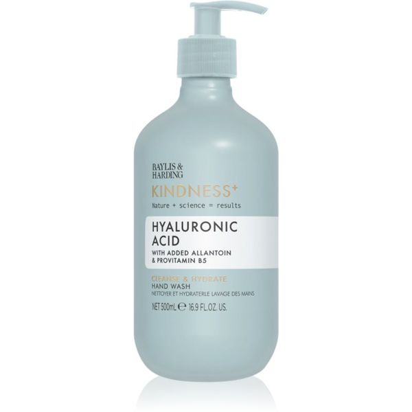 Baylis & Harding Baylis & Harding Kindness+ Hyaluronic Acid tekoče milo za roke z vlažilnim učinkom dišave Pear & Neroli 500 ml