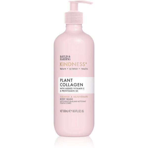 Baylis & Harding Baylis & Harding Kindness+ Plant Collagen revitalizacijski gel za prhanje dišave Coconut Milk & Rose Water 500 ml