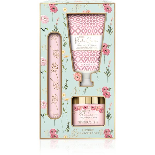 Baylis & Harding Baylis & Harding Royale Garden Rose, Poppy & Vanilla darilni set (za roke in nohte)