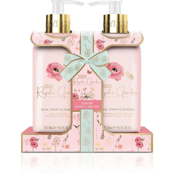 Baylis & Harding Baylis & Harding Royale Garden Rose, Poppy & Vanilla darilni set (za roke)