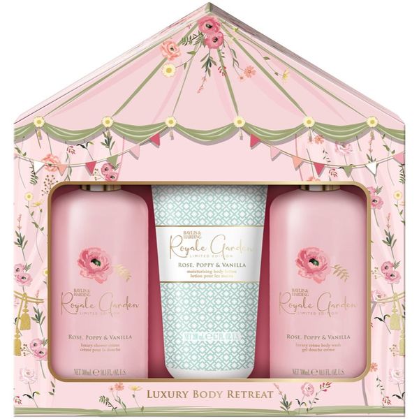 Baylis & Harding Baylis & Harding Royale Garden Rose, Poppy & Vanilla darilni set (za tuš)