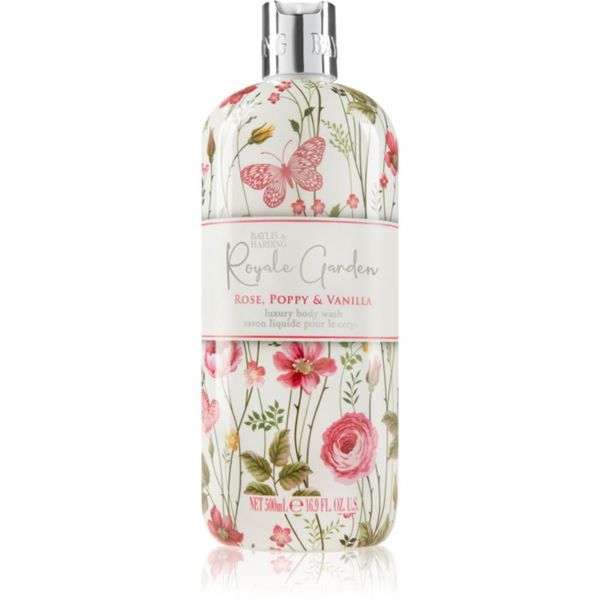 Baylis & Harding Baylis & Harding Royale Garden Rose, Poppy & Vanilla gel za prhanje 500 ml