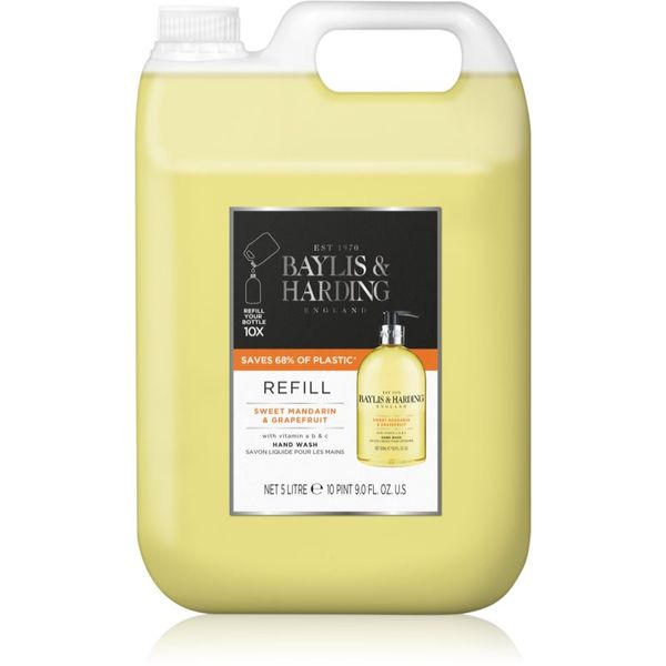 Baylis & Harding Baylis & Harding Sweet Mandarin & Grapefruit tekoče milo za roke nadomestno polnilo 5000 ml