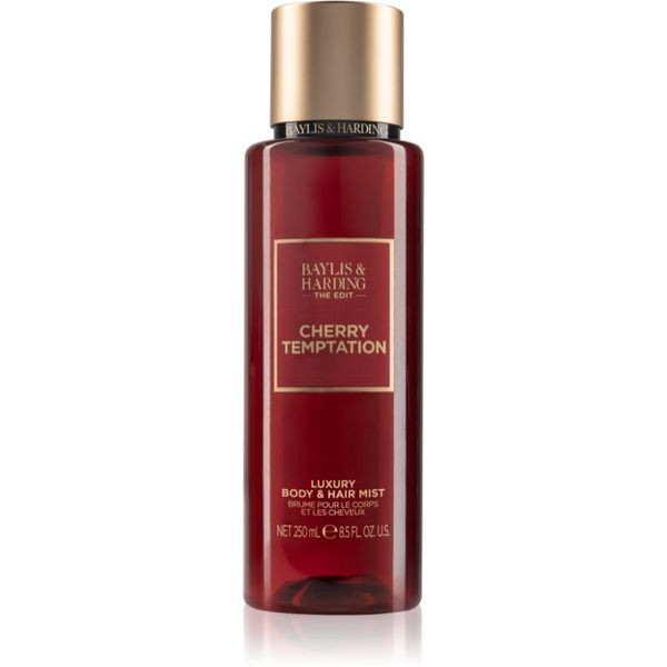 Baylis & Harding Baylis & Harding The Edit Cherry Temptation odišavljeno pršilo za telo Cherry, Jasmin & Sandalwood 250 ml