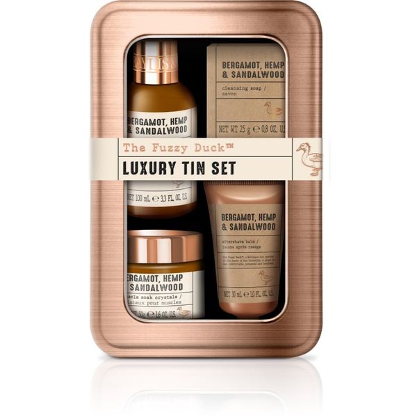 Baylis & Harding Baylis & Harding The Fuzzy Duck Bergamot, Hemp & Sandalwood božični darilni set 2024 (za moške)