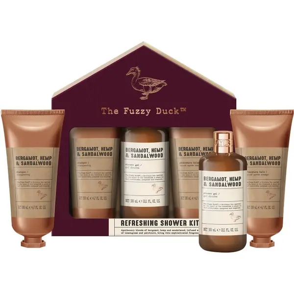 Baylis & Harding Baylis & Harding The Fuzzy Duck Bergamot, Hemp & Sandalwood darilni set za moške
