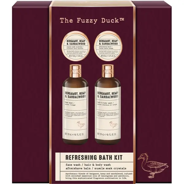 Baylis & Harding Baylis & Harding The Fuzzy Duck Bergamot, Hemp & Sandalwood darilni set za moške