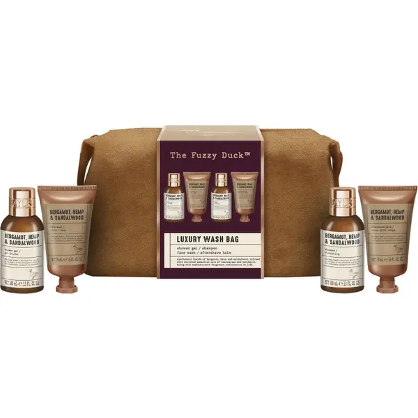 Baylis & Harding Baylis & Harding The Fuzzy Duck Bergamot, Hemp & Sandalwood darilni set za pot