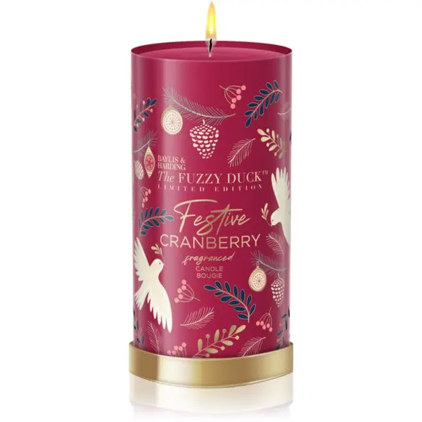 Baylis & Harding Baylis & Harding The Fuzzy Duck Winter Wonderland dišeča sveča dišave Cranberry 390 g