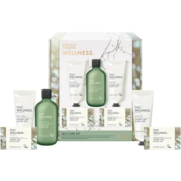 Baylis & Harding Baylis & Harding Wellness. Energise darilni set Ginger, Lime & Basil Leaf
