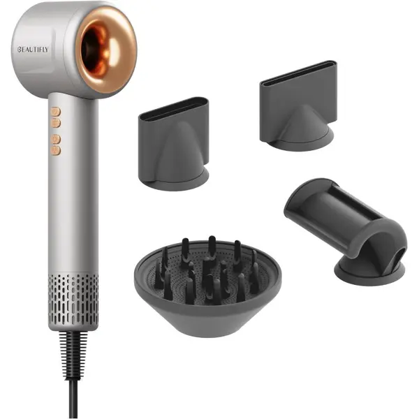 Beautifly Beautifly IonBoost sušilnik za lase Silver 1 kos