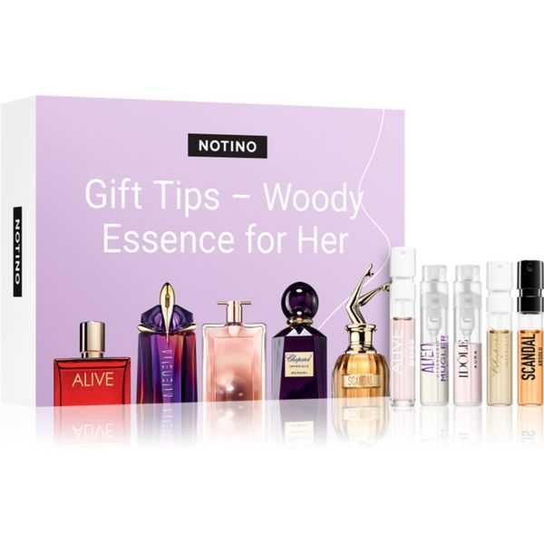 Beauty Beauty Discovery Box Notino Gift Tips: Woody Essence for Her set za ženske