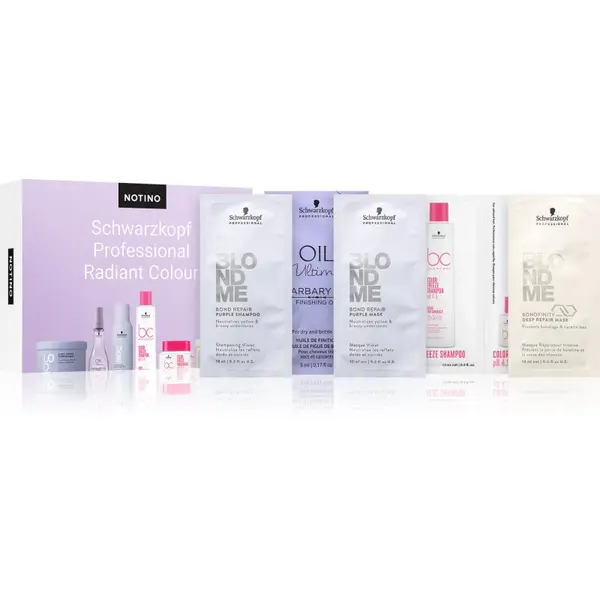 Beauty Beauty Discovery Box Notino Schwarzkopf Radiant Colour set za ženske 1 kos