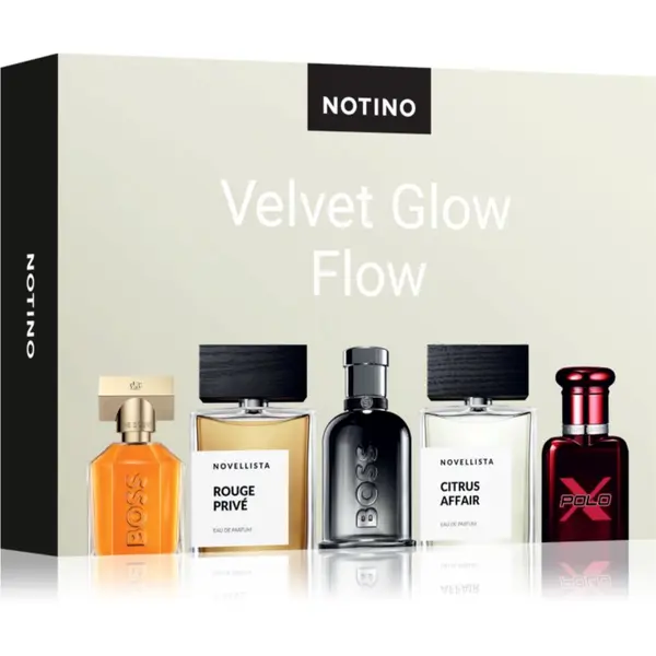 Beauty Beauty Discovery Box Notino Velvet Glow Flow set za moške