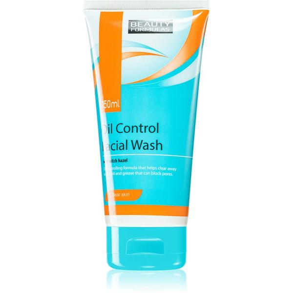 Beauty Formulas Beauty Formulas Clear Skin Oil Control čistilni gel za mastno in problematično kožo 150 ml