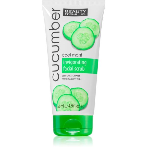 Beauty Formulas Beauty Formulas Cucumber osvežilni piling za obraz 150 ml