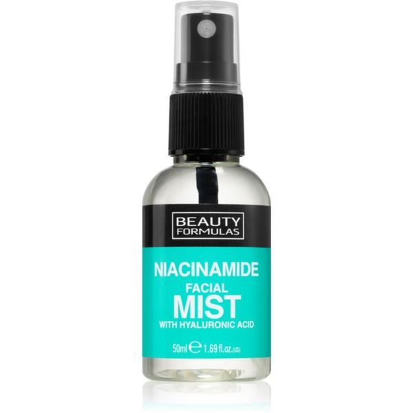Beauty Formulas Beauty Formulas Niacinamide meglica za obraz s hranilnim učinkom 50 ml