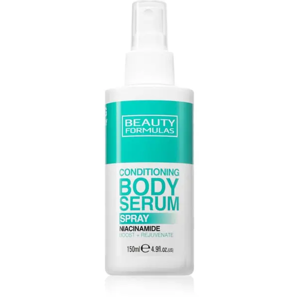 Beauty Formulas Beauty Formulas Niacinamide serum za telo z vlažilnim učinkom v pršilu 150 ml