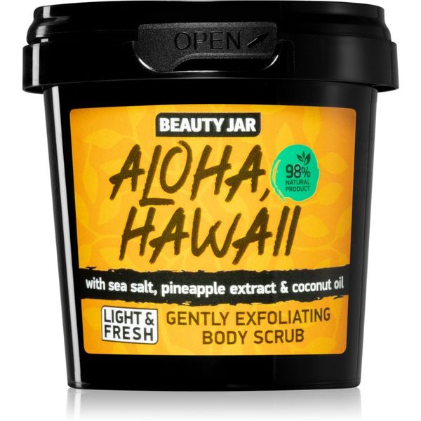 Beauty Jar Beauty Jar Aloha, Hawaii nežni piling za telo z morsko soljo 200 g