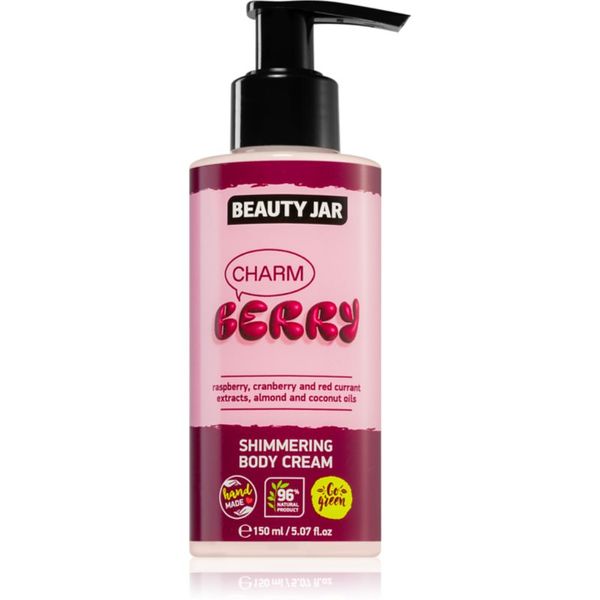 Beauty Jar Beauty Jar Berry Charm bleščeča krema s hranilnim učinkom 150 ml