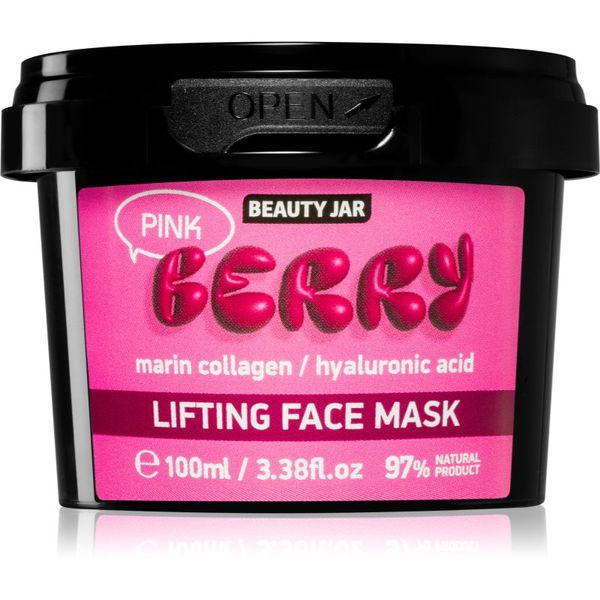 Beauty Jar Beauty Jar Berry Pink učvrstitvena maska za obraz 100 ml