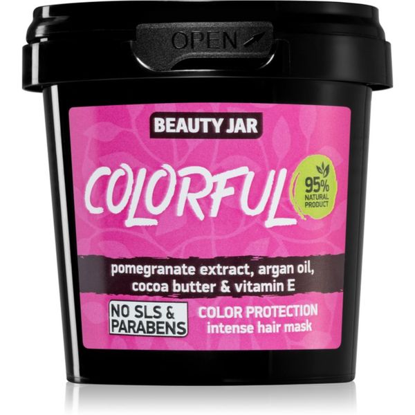 Beauty Jar Beauty Jar Colorful negovalna maska za barvane lase 150 g