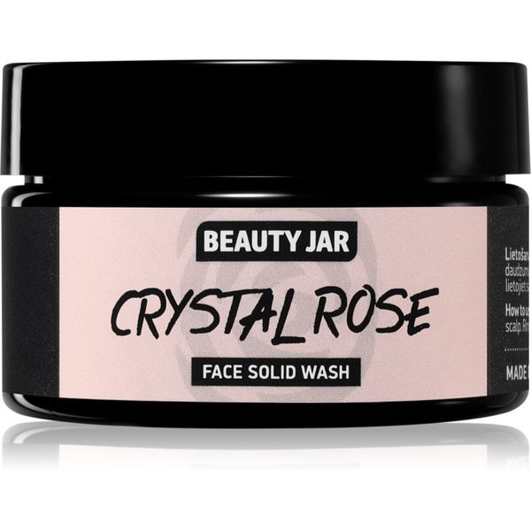 Beauty Jar Beauty Jar Crystal Rose čistilno milo za obraz za osvetlitev kože 25 g