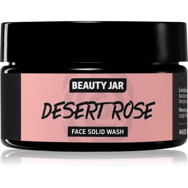 Beauty Jar Beauty Jar Desert Rose čistilno milo za obraz za občutljivo kožo 25 g
