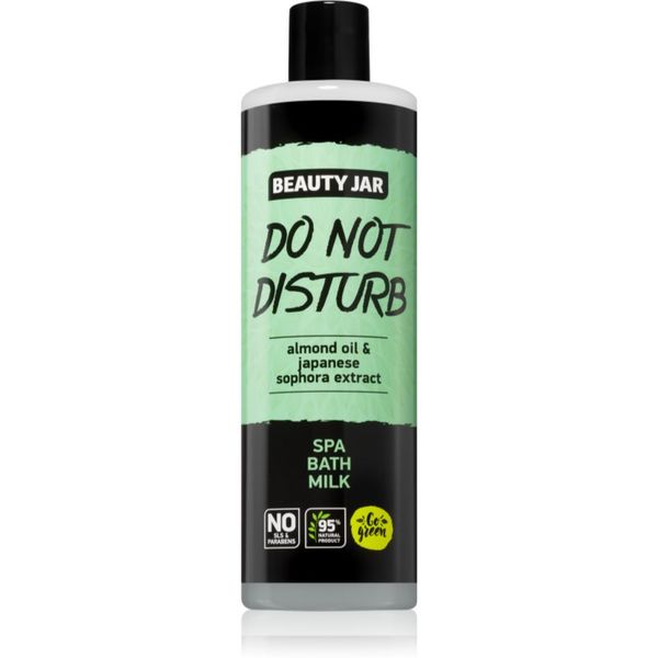 Beauty Jar Beauty Jar Do Not Disturb mleko za kopel s sivko 400 ml